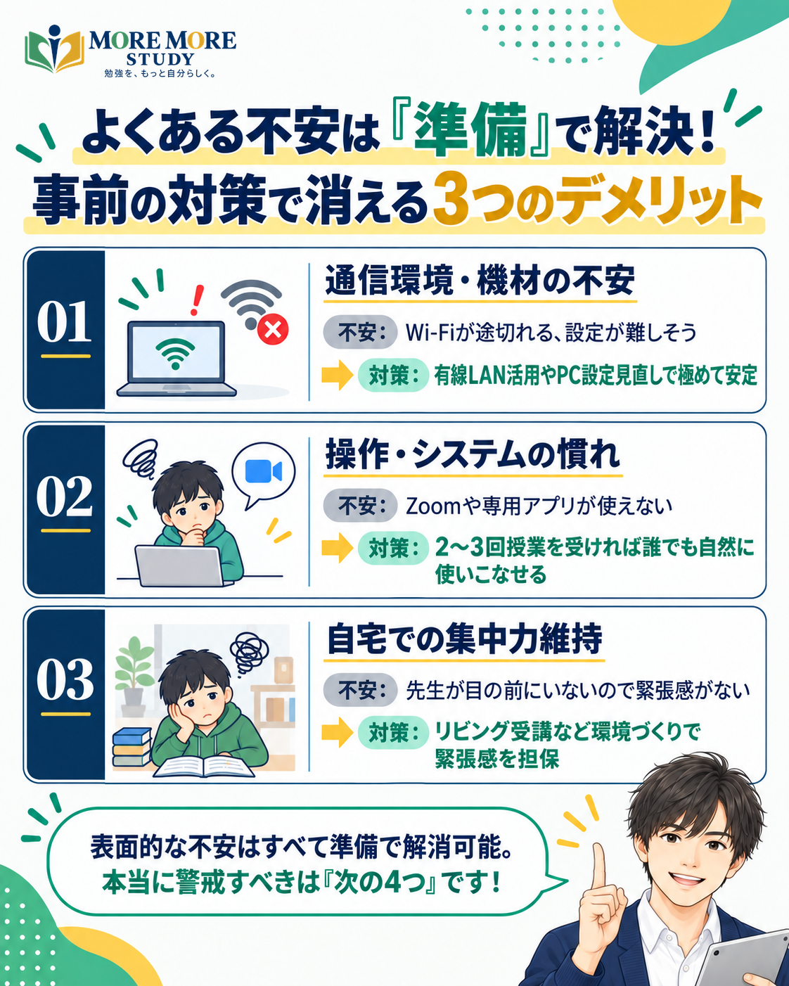 事前準備で解決できるデメリット vs 現場の真実