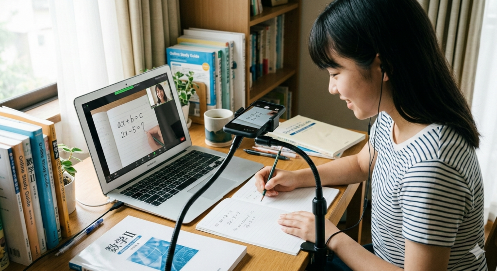 スマホを使った手元共有